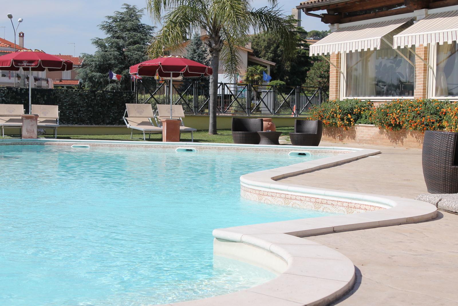 Hotel Villa Tirreno Таркуїнія Екстер'єр фото
